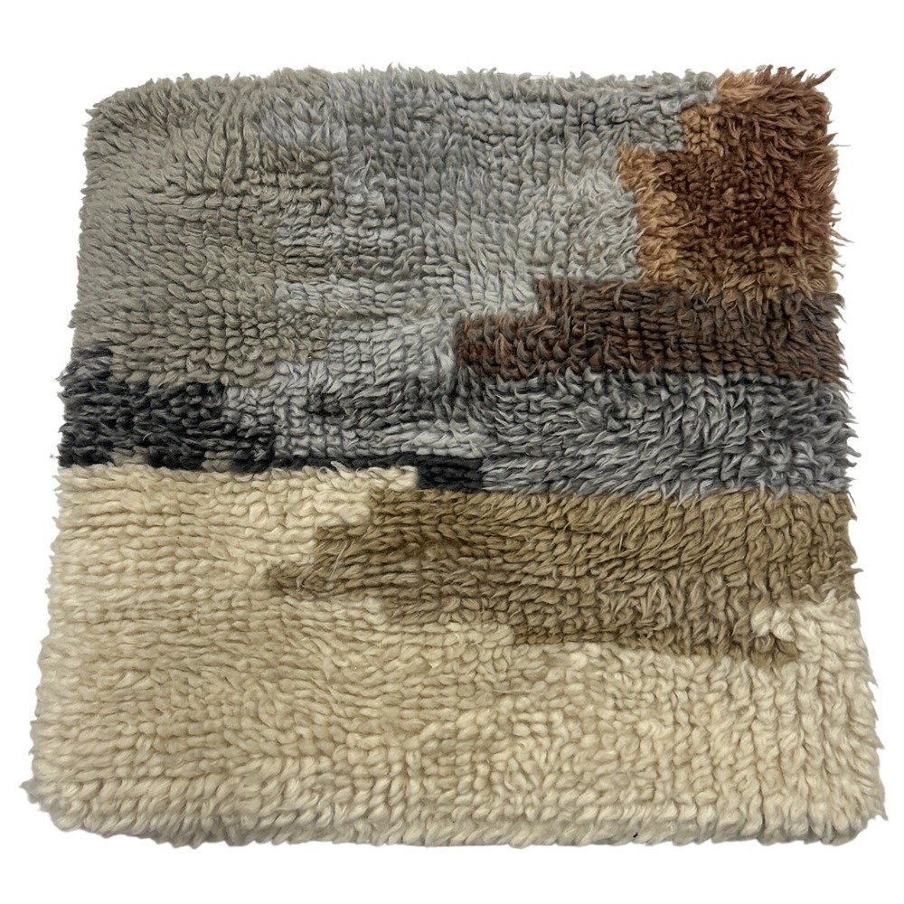 West Elm NWT Sham 20" Square "Fieldscape" Abstract Textured Wool Minimalist